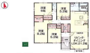 つくば市　篠崎　新築住宅　全6棟　残り6棟 外観
